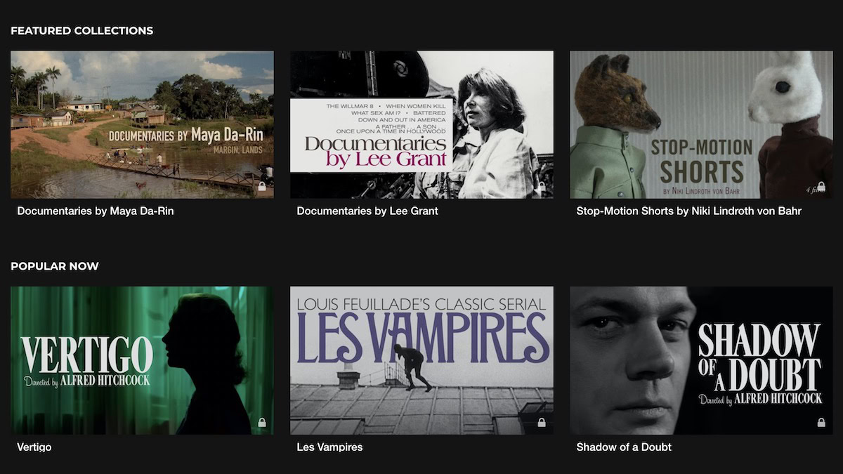 What is Criterion Channel? An overview of the prestige streamer