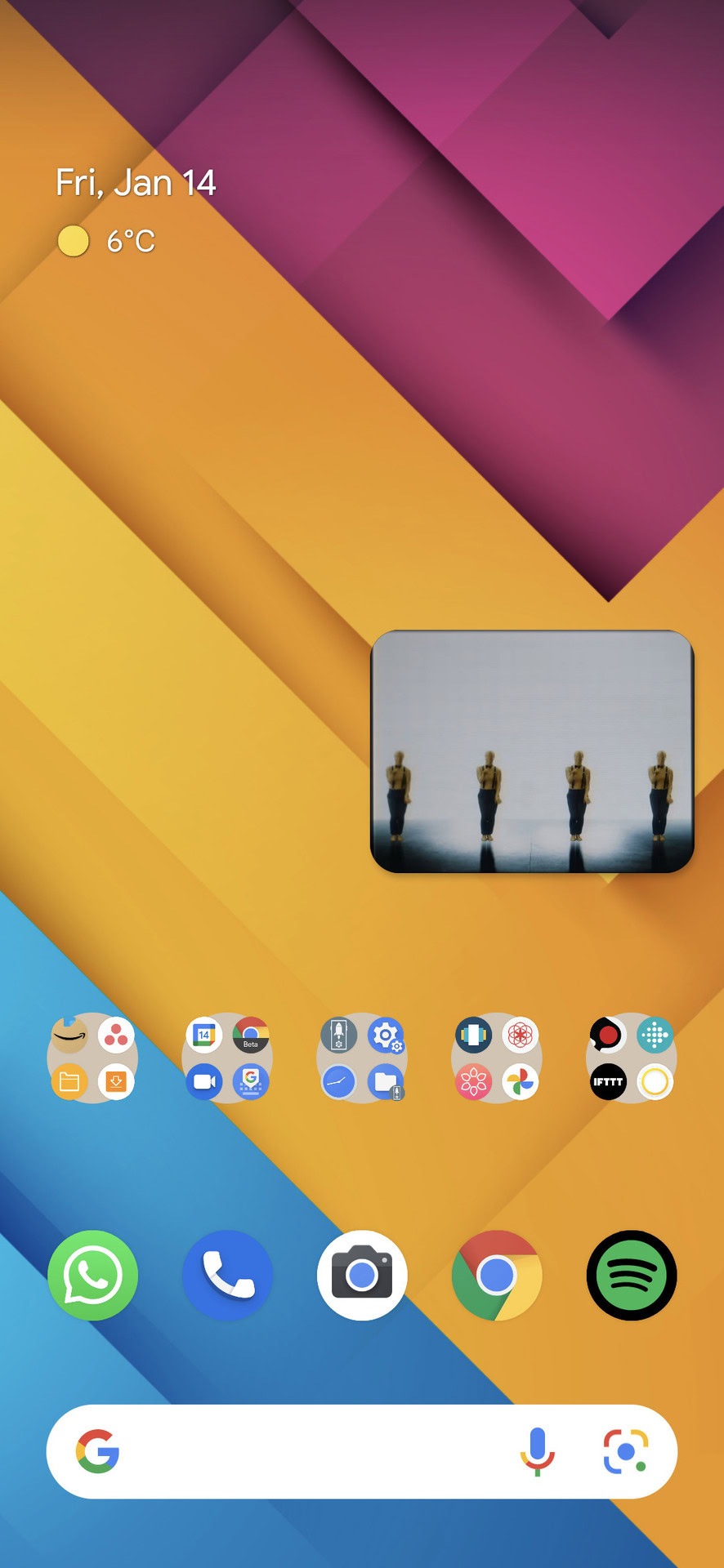 YouTube picture-in-picture PIP on Android in normal size