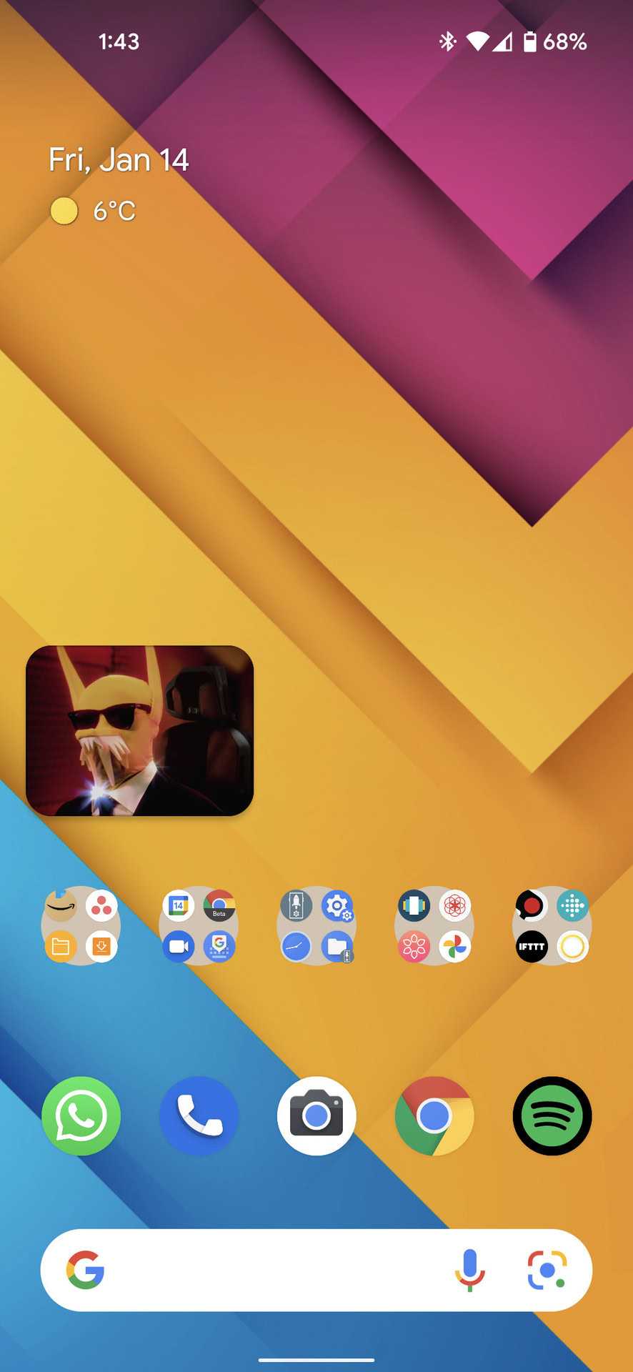 YouTube picture-in-picture PIP on Android in small size