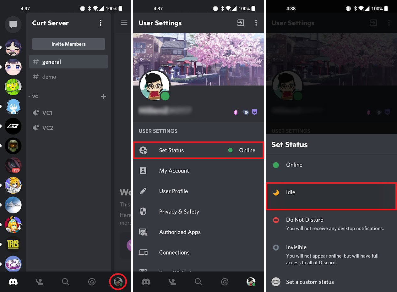 What does idle mean and how do you set it on Discord? Android Authority