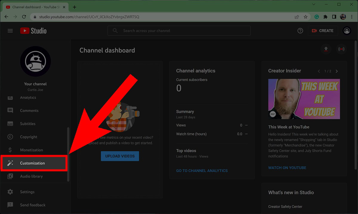How to change your YouTube channel URL Android Authority