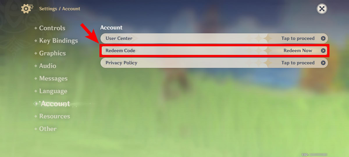 Genshin Redeem code Ginny Bayer