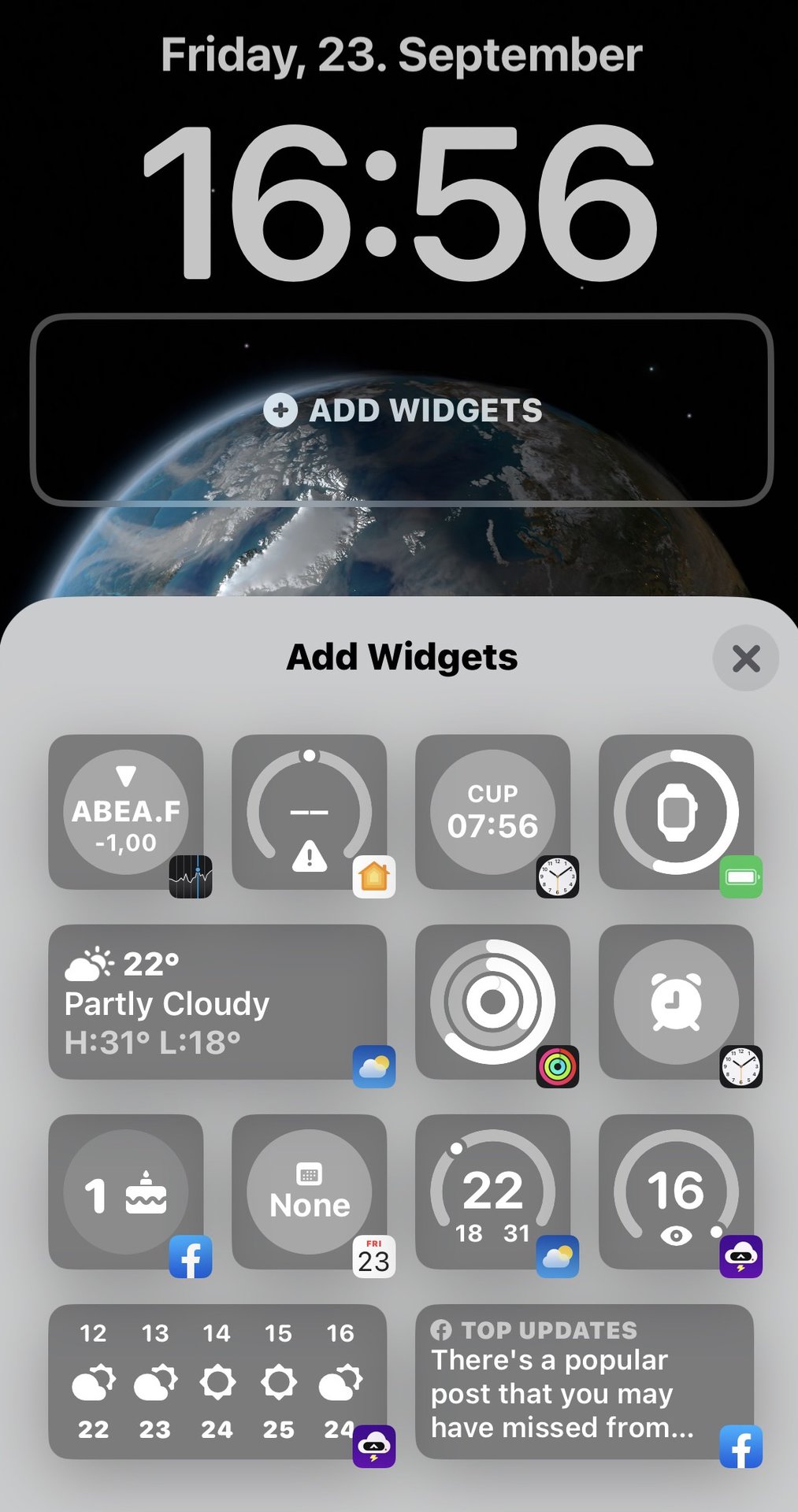 How to add widgets to your iPhone lock screen Q2