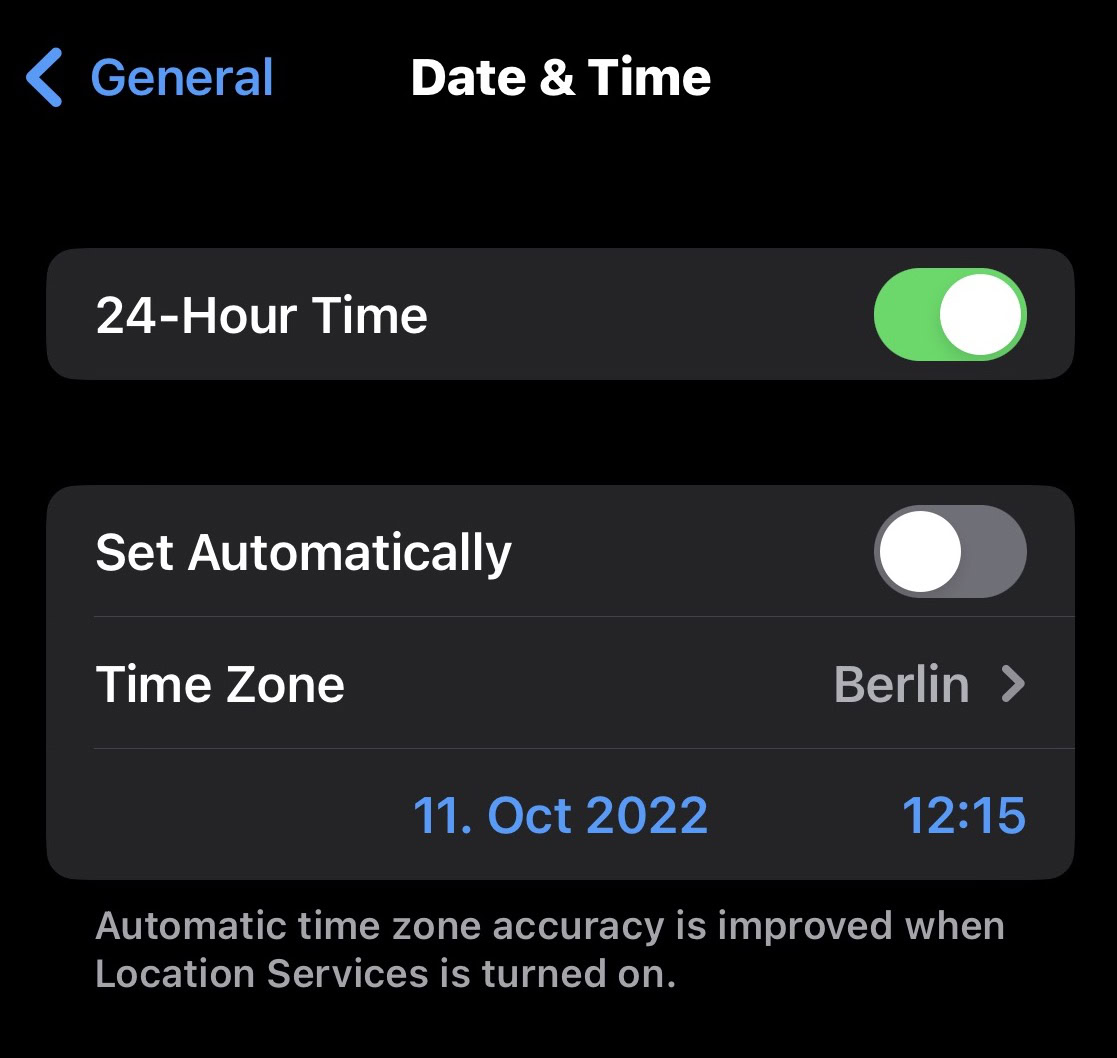 Change the date, time, and time zone on your iPhone Android Authority