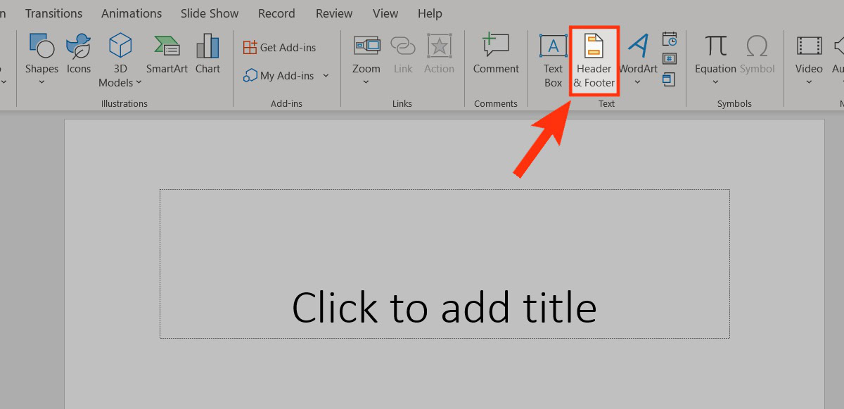 How to edit a footer in PowerPoint Android Authority