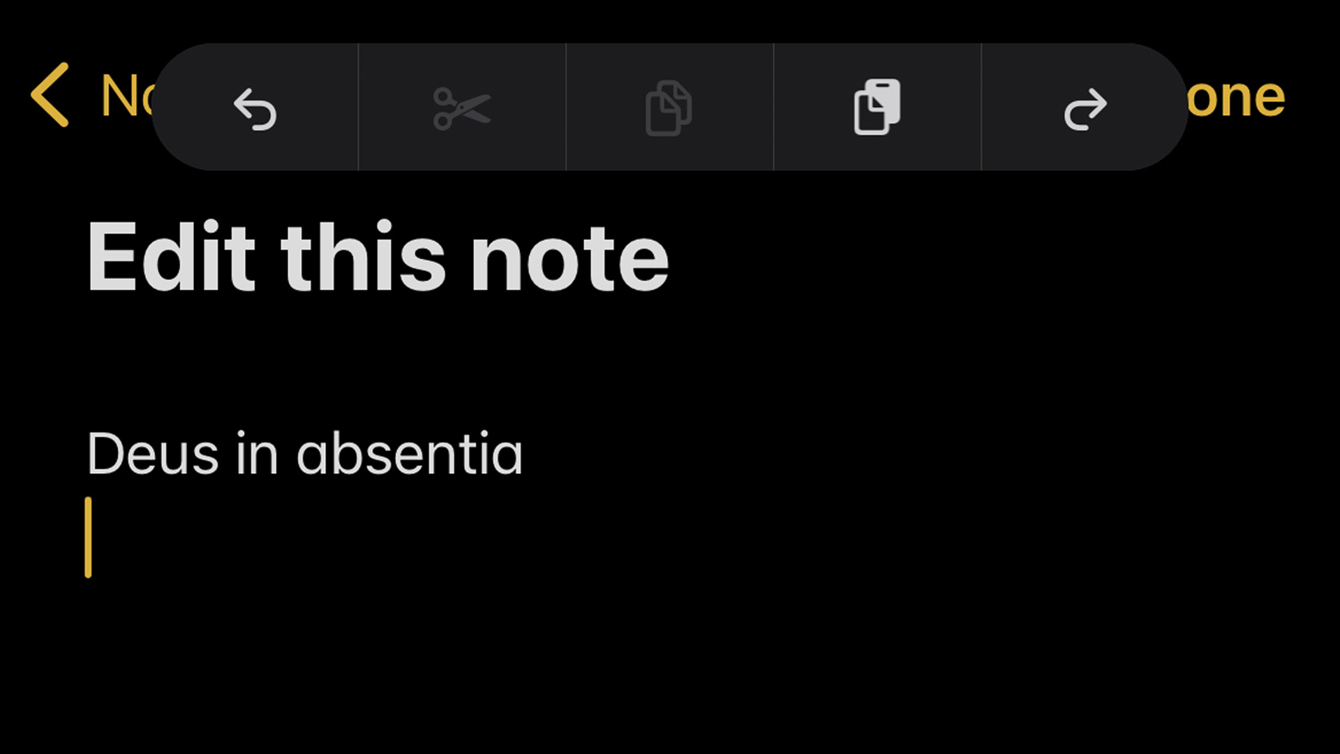 How to undo in Notes on your iPhone or iPad Android Authority