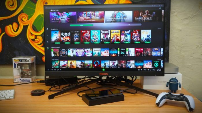 DIY lapdock for Samsung DeX cloud gaming