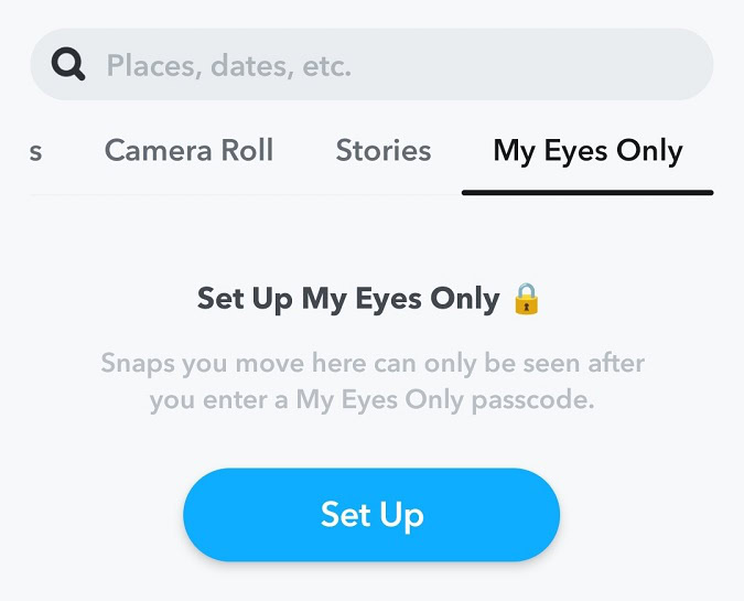 What is "My Eyes Only" on Snapchat and how to use it Android Authority