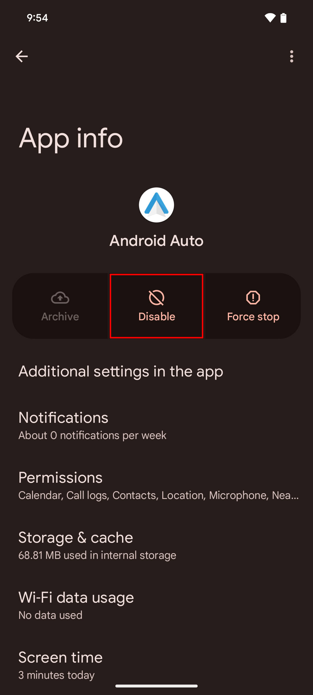 How to disable Android Auto and keep it off Android Authority(03)