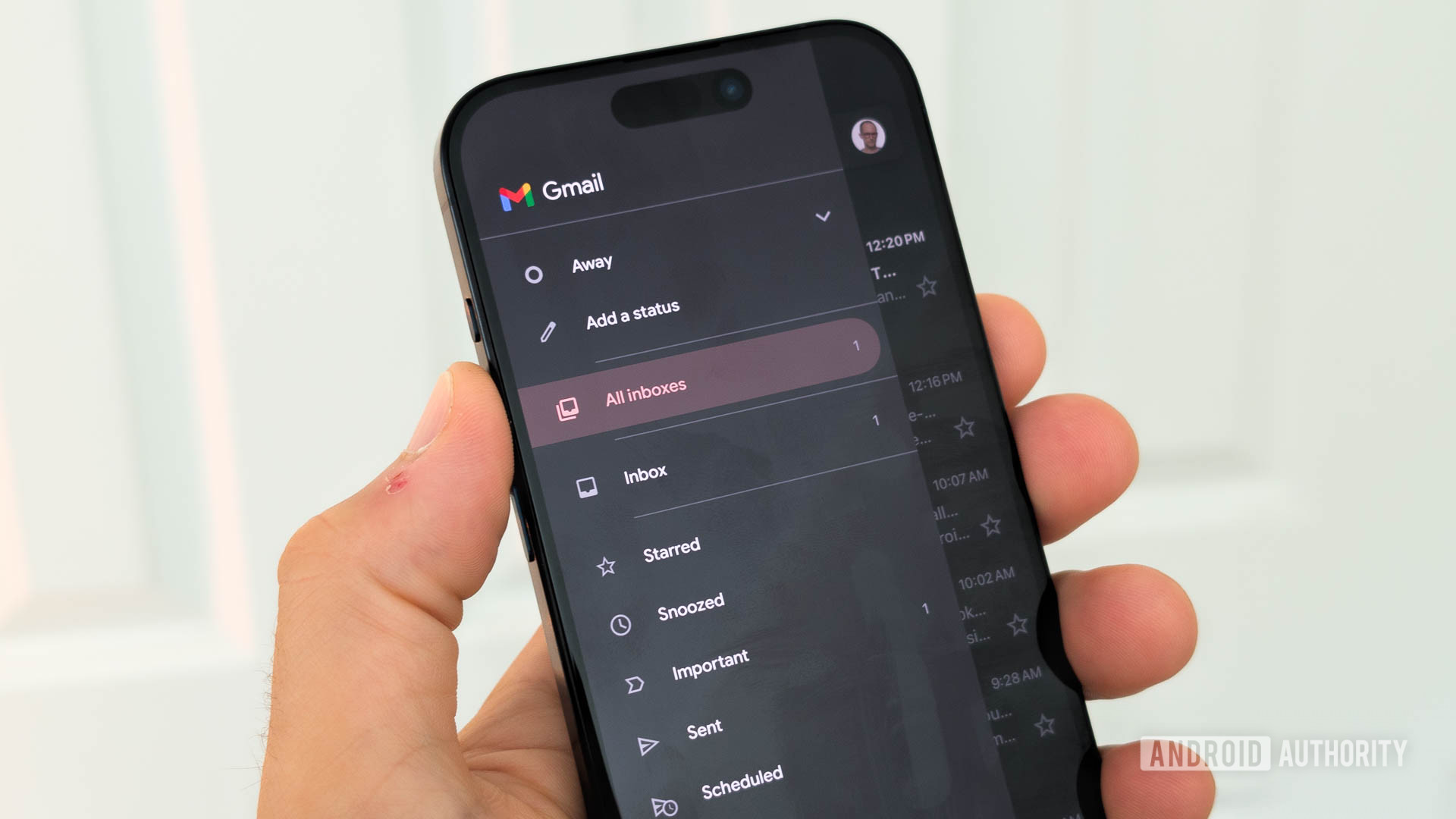 Gmail for iOS defaulting to All Inboxes folder Gmail for iOS defaulting to All Inboxes folder