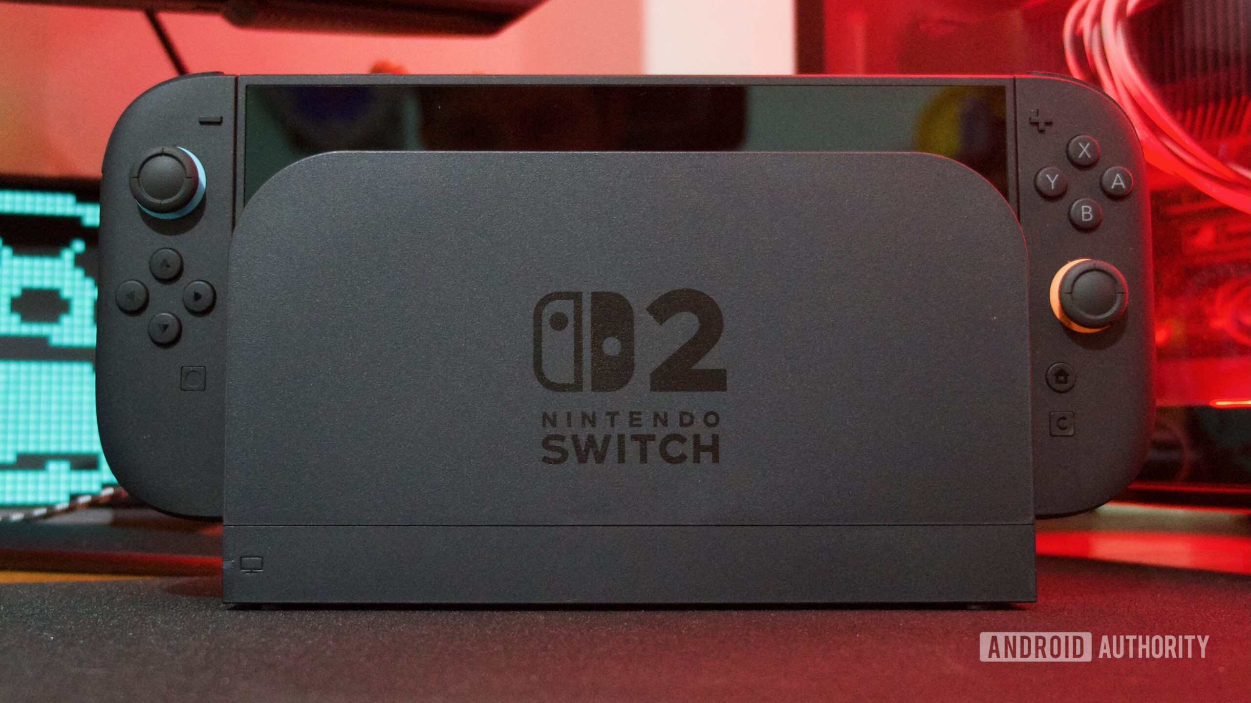Nintendo Switch 2 in dock Nintendo Switch 2 in dock