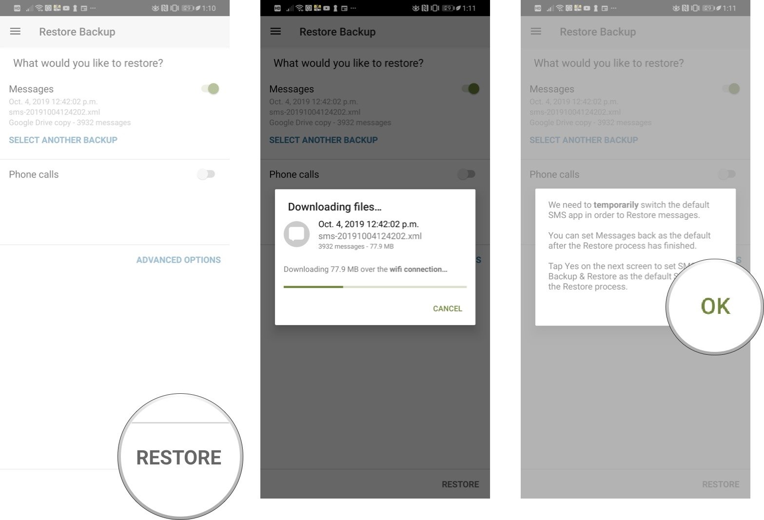 How to back up and restore text messages on Android Android Central