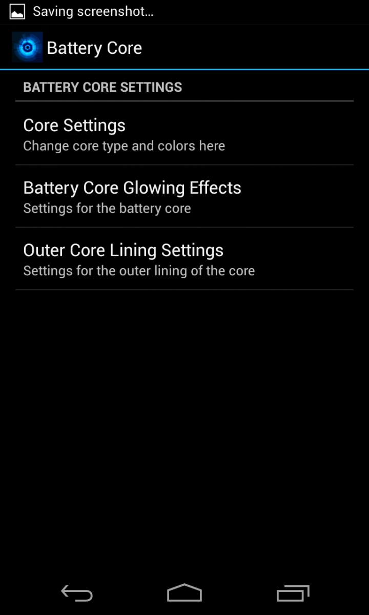 Quick app Battery Core Live Wallpaper Android Central
