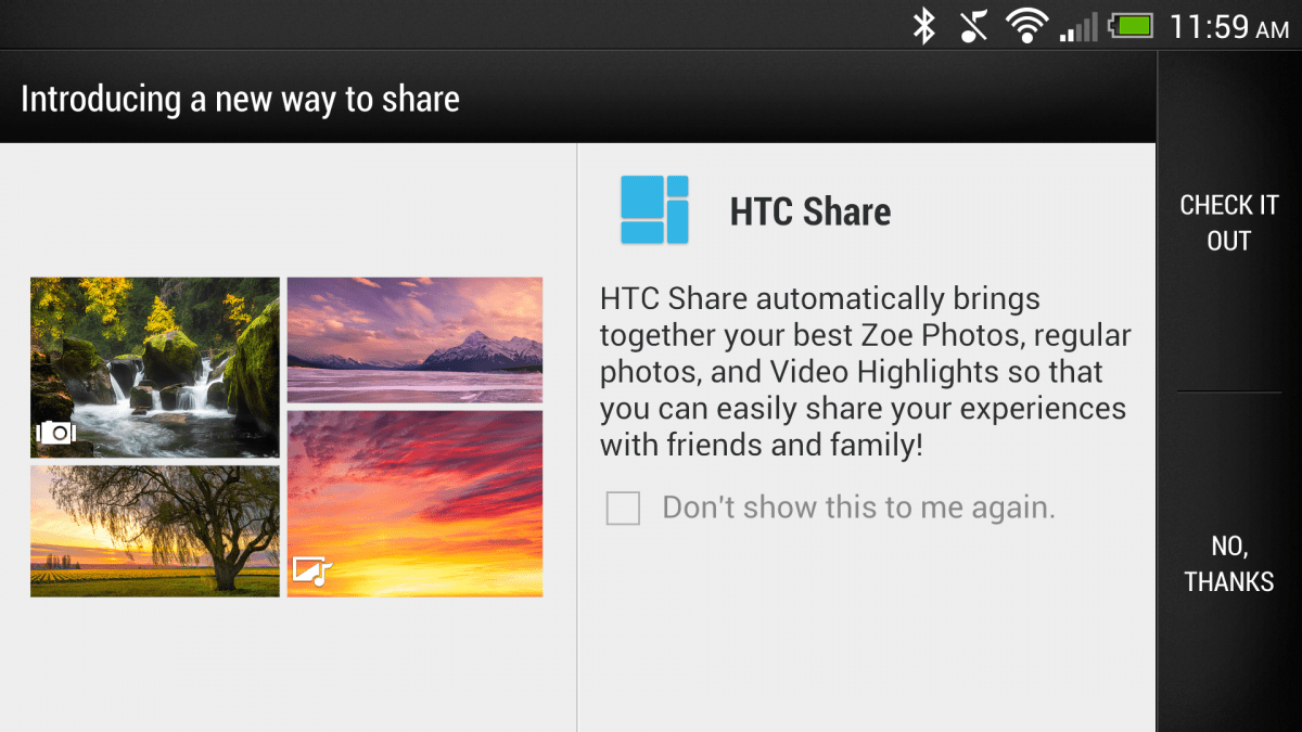 HTC One Zoes and Video Highlights Android Central