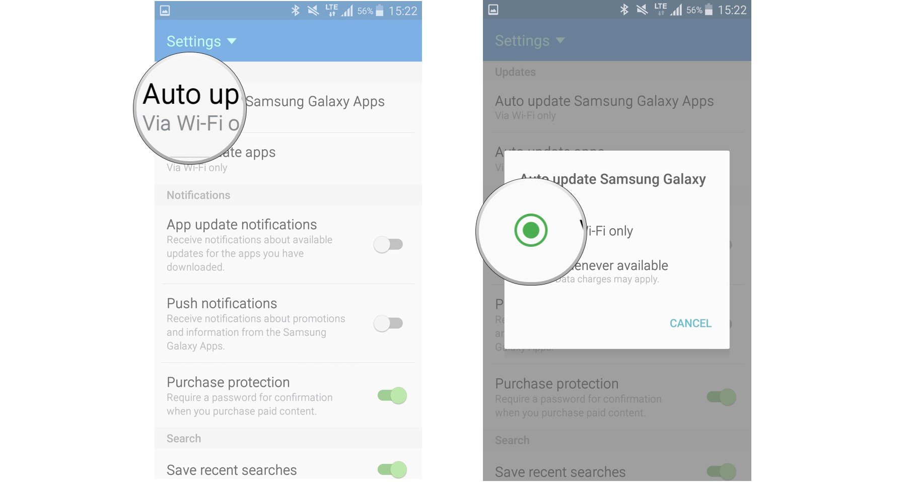 How to download and update apps through Galaxy Apps on your Samsung