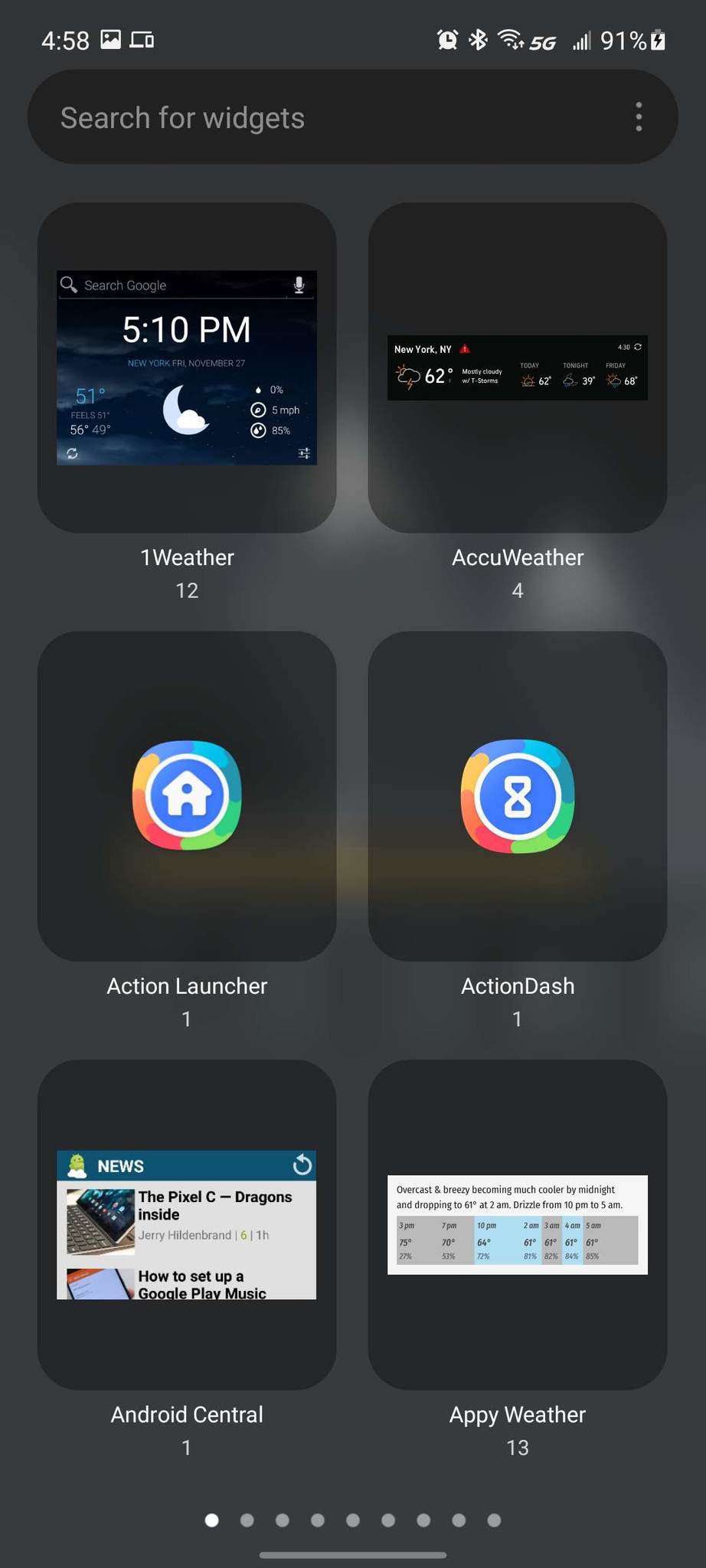 How to add and remove widgets on your Android phone’s home screen PC