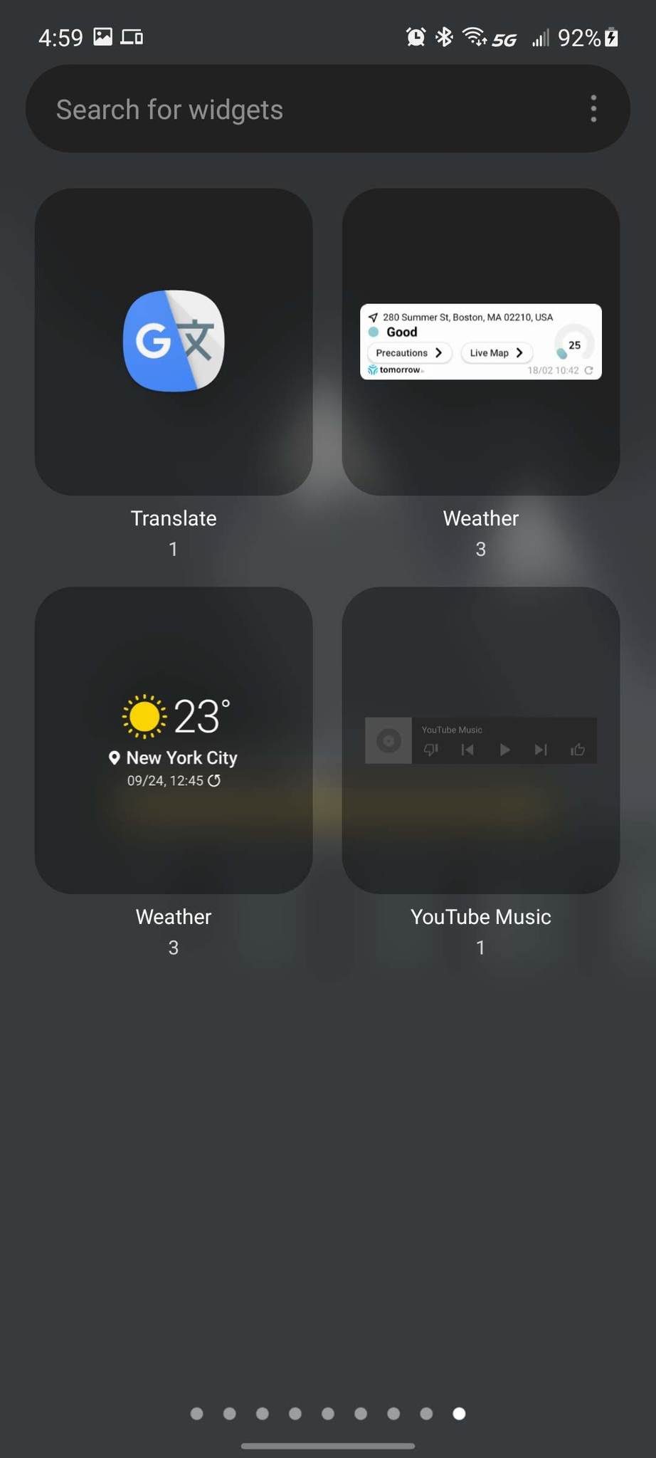How to add and remove widgets on your Android phone's home screen