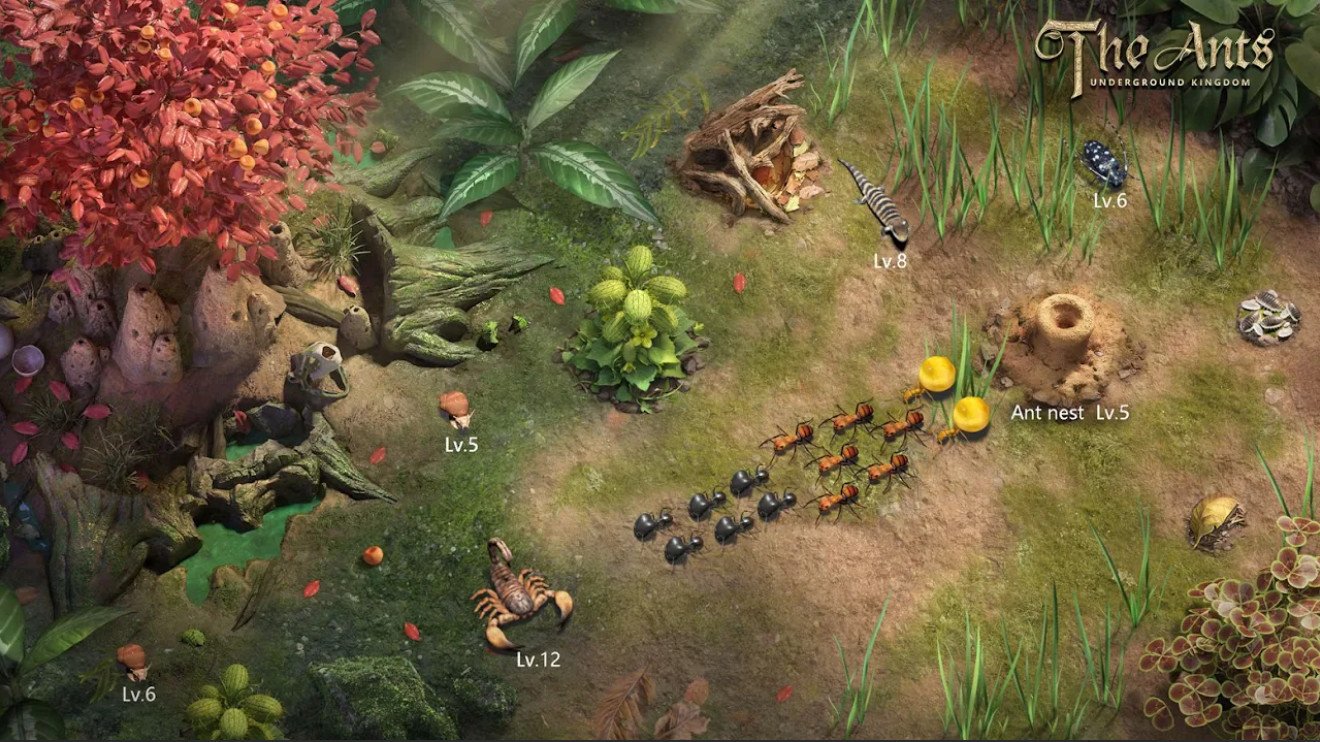 Build a colony and conquer tiny foes in The Ants Underground Kingdom
