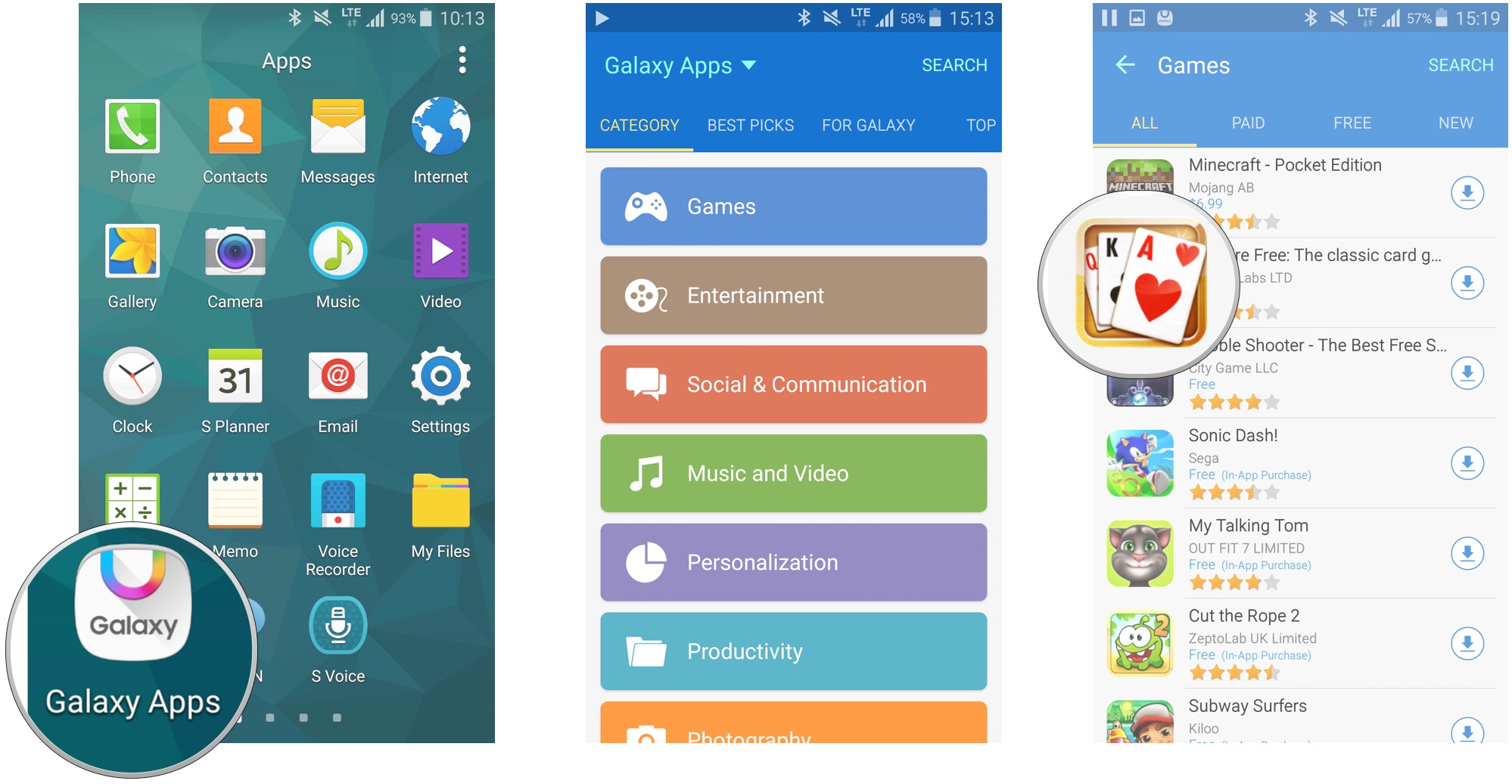 How to download and update apps through Galaxy Apps on your Samsung