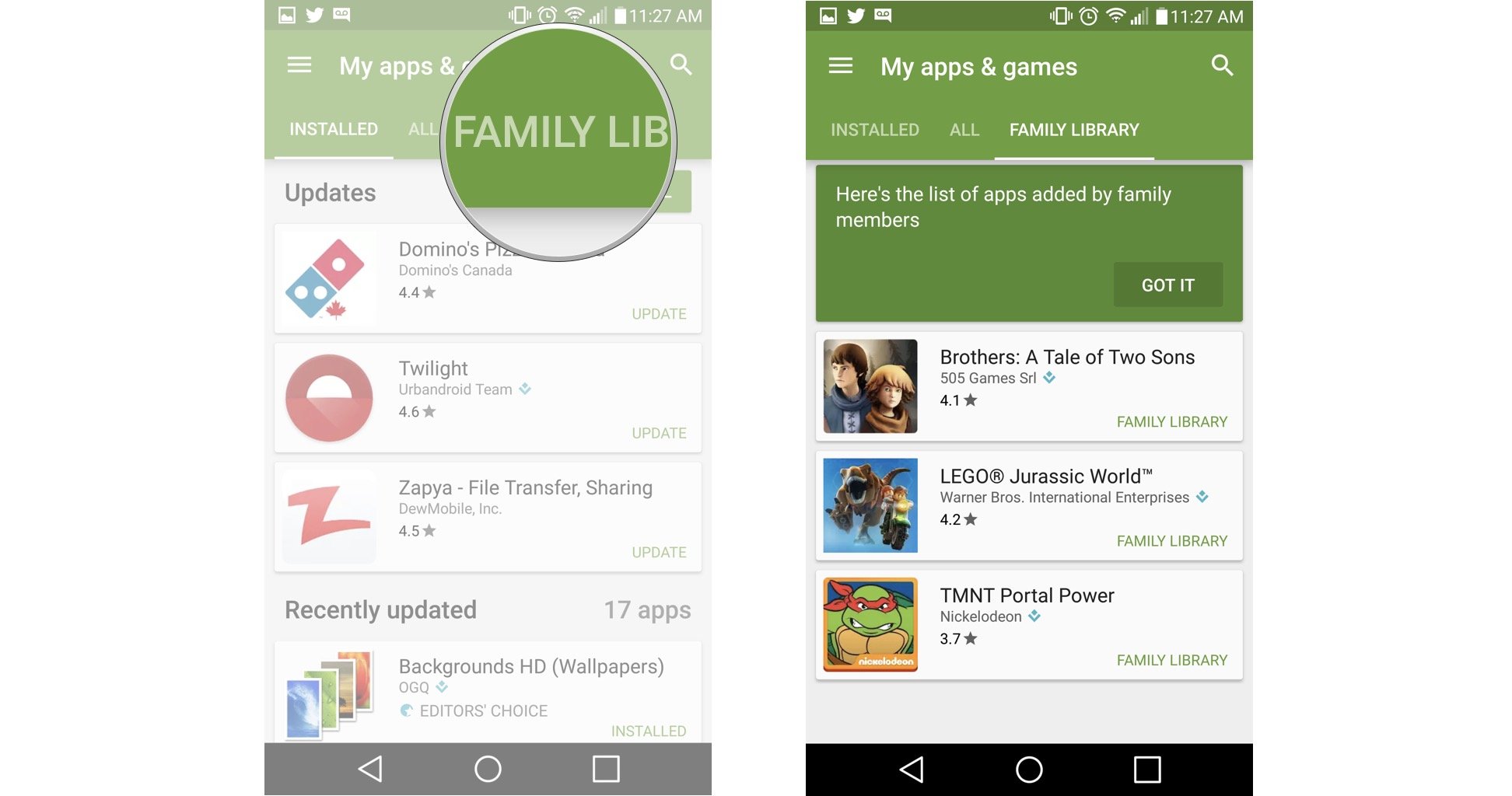 How to sign up for Google Play Family Library Android Central