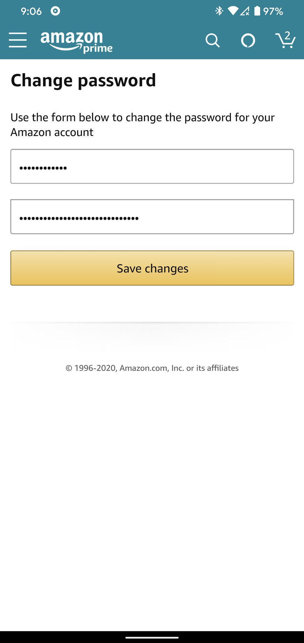 How to change your Amazon password Android Central