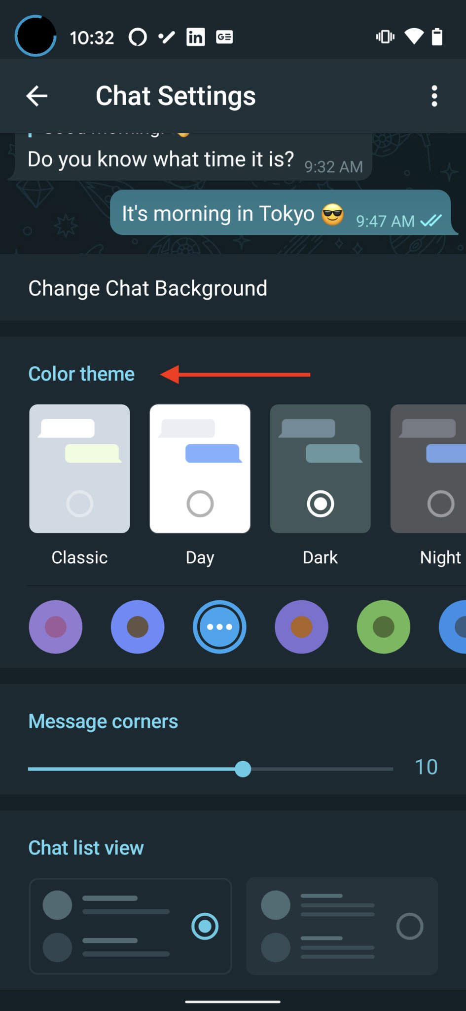 How to change your theme and chat settings in Telegram Android Central