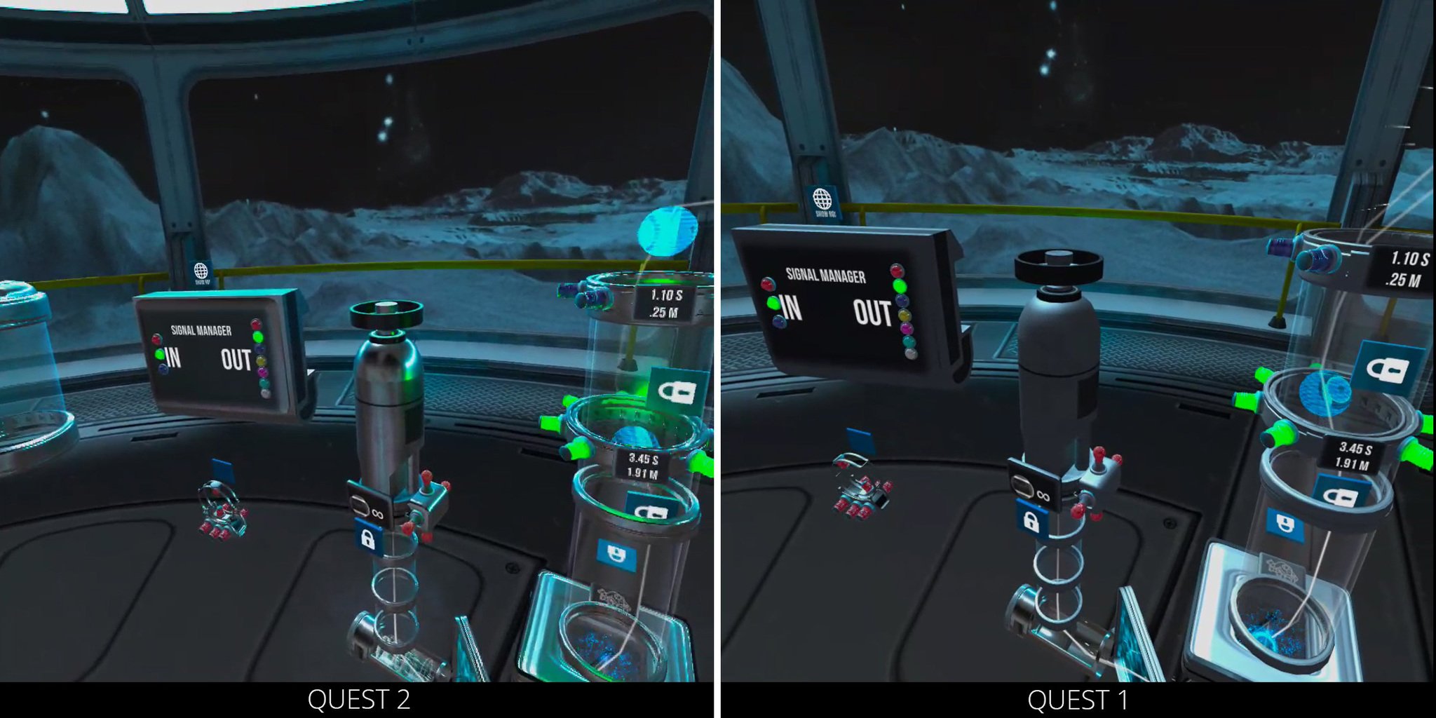 Oculus Quest 2 vs. Oculus Quest graphics comparison Here's how much