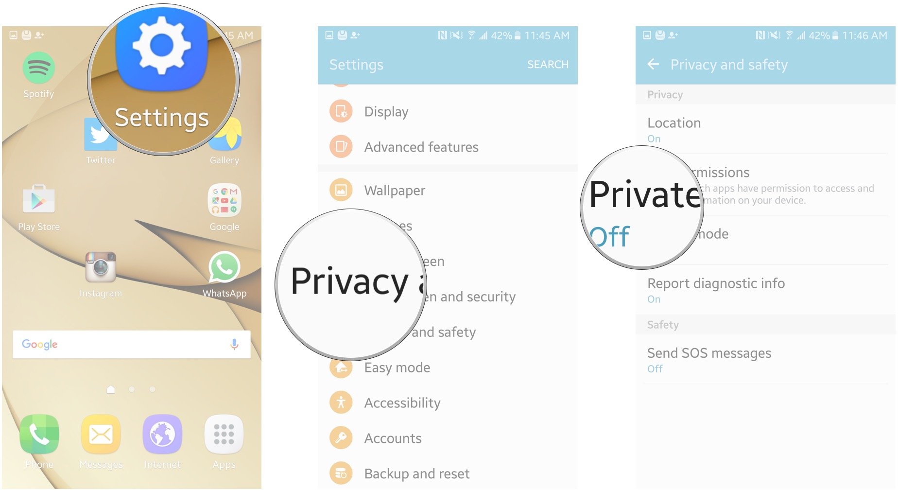 How to use Private Mode on the Samsung Galaxy S7 Android Central