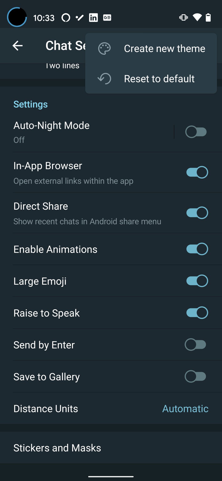 How to change your theme and chat settings in Telegram Android Central