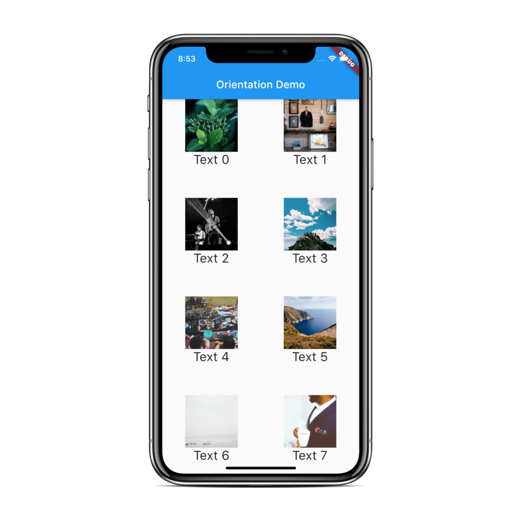 Flutter Gridview Orientation Tutorial for Beginners AndroidCoding.in