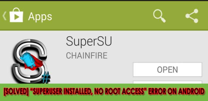SuperSU Brings Better SuperUser Root Permission Management to Android SuperSU Brings Better SuperUser Root Permission Management to Android