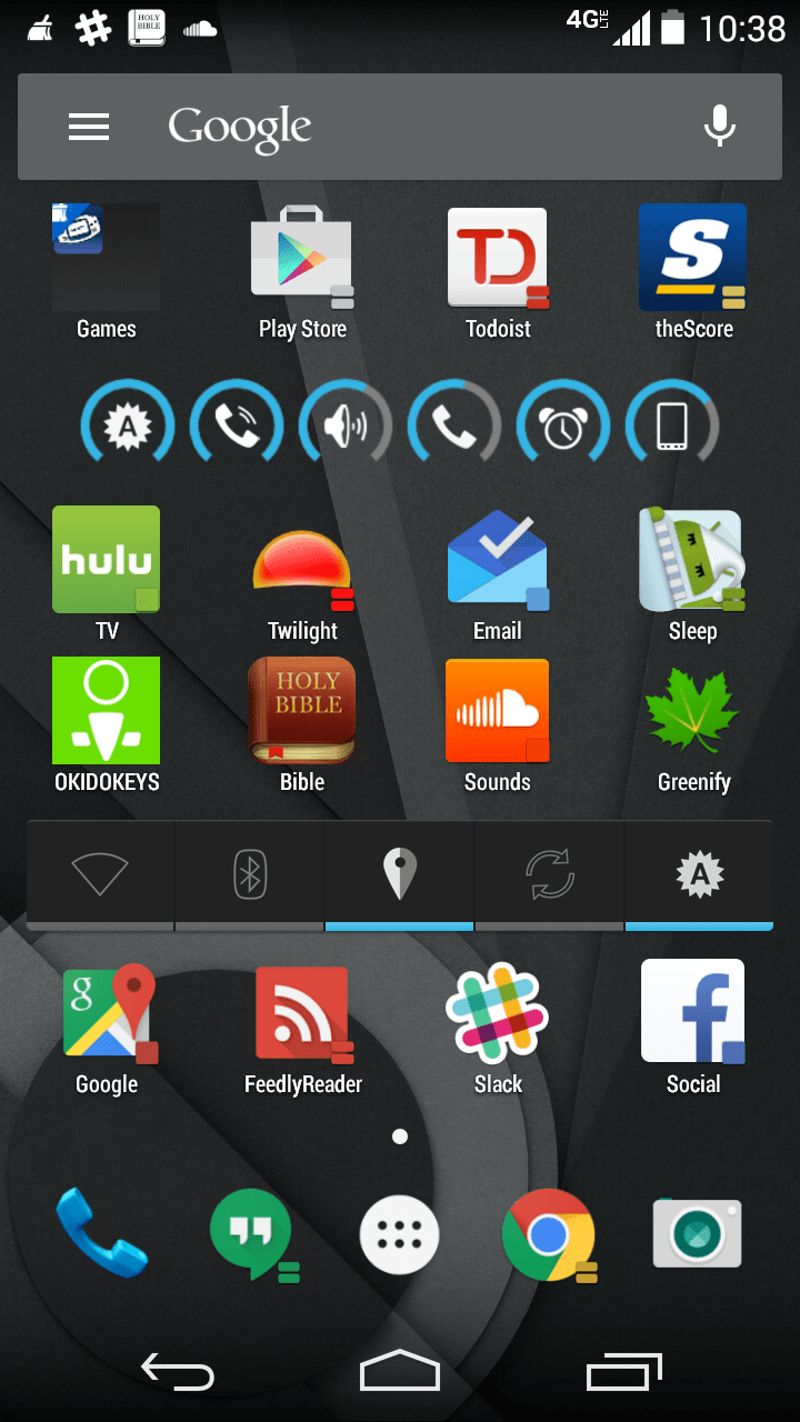 What We're Rockin' Our home screen setups for Android
