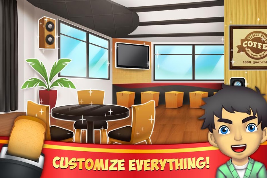 دانلود بازی مدیر کافی شاپ شدن My Coffee Shop v1.0.26