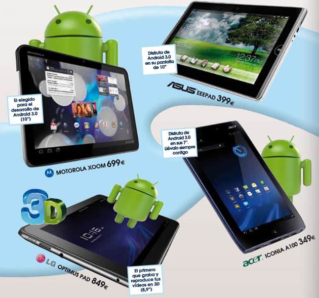 Tablet Overload? Spain is Getting 4 Tablets