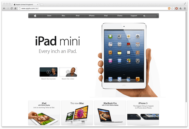 Did Apple hide their Apology to Samsung on their UK Website? Sure looks