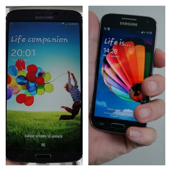 Samsung Galaxy Mega 6.3 and Galaxy S4 Mini on Sprint November 8