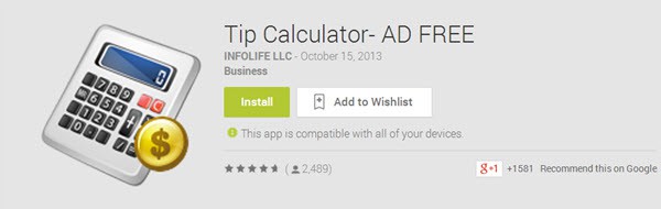 Featured Top 10 Best Android Tipping Apps