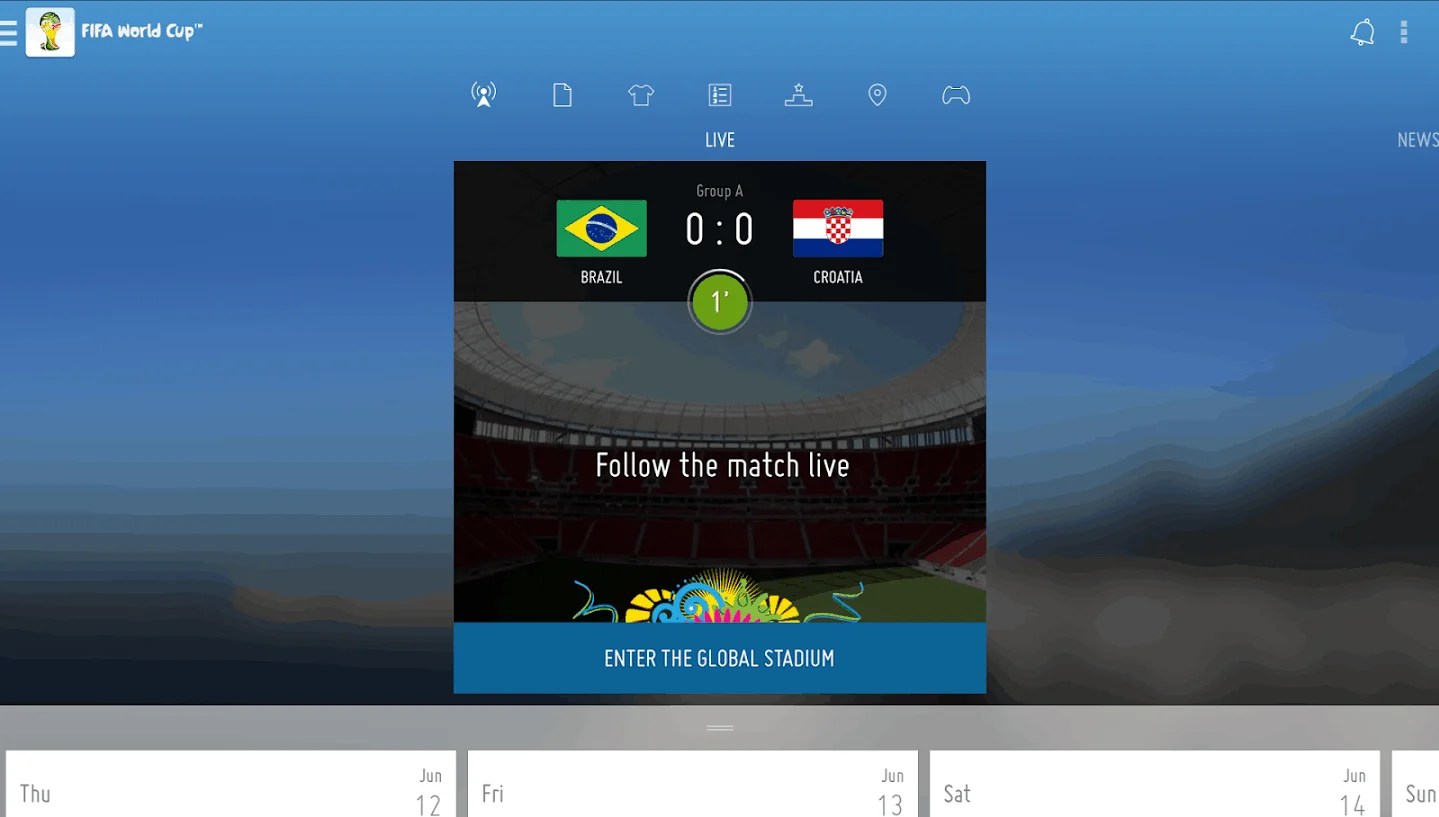 Top 10 Android 2014 FIFA World Cup Apps