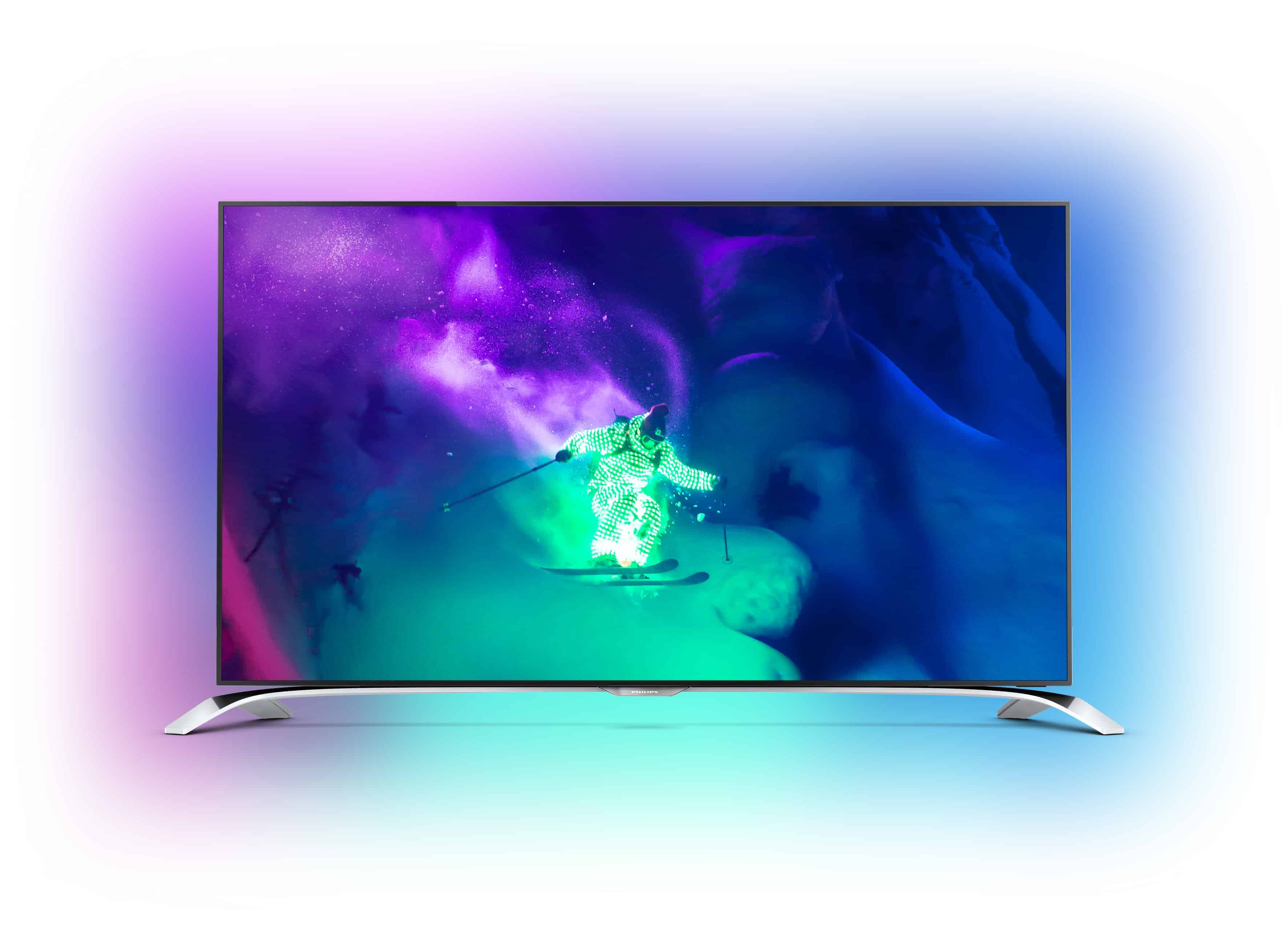 Philips' New Range of 4K Ambilight Televisions are Powered by Android