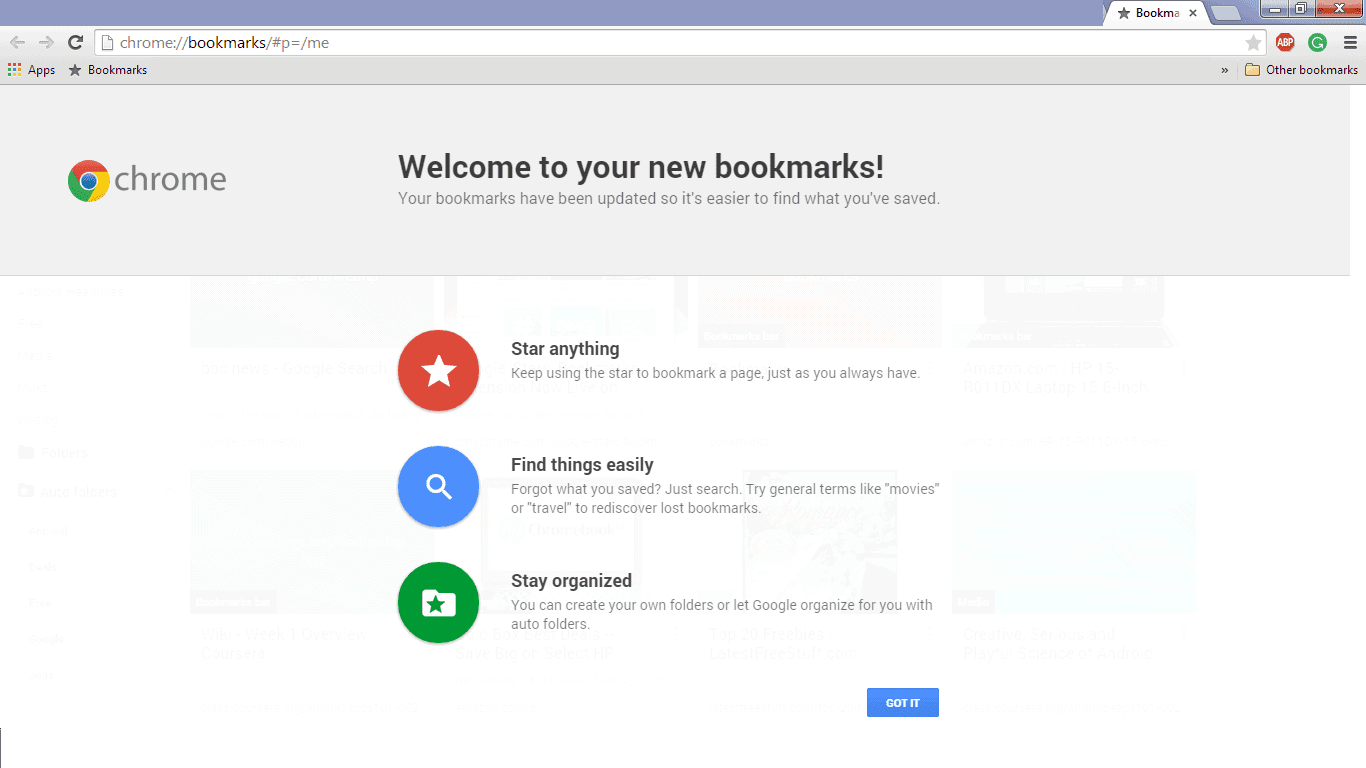 Google's New Bookmark Manager 'Stars' Is Now Available On The Chrome Store