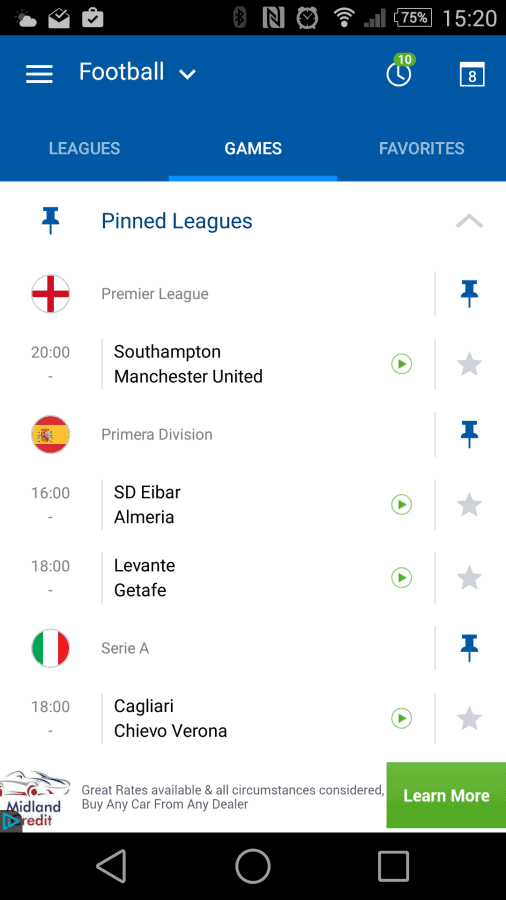 Sponsored App Review SofaScore LiveScore