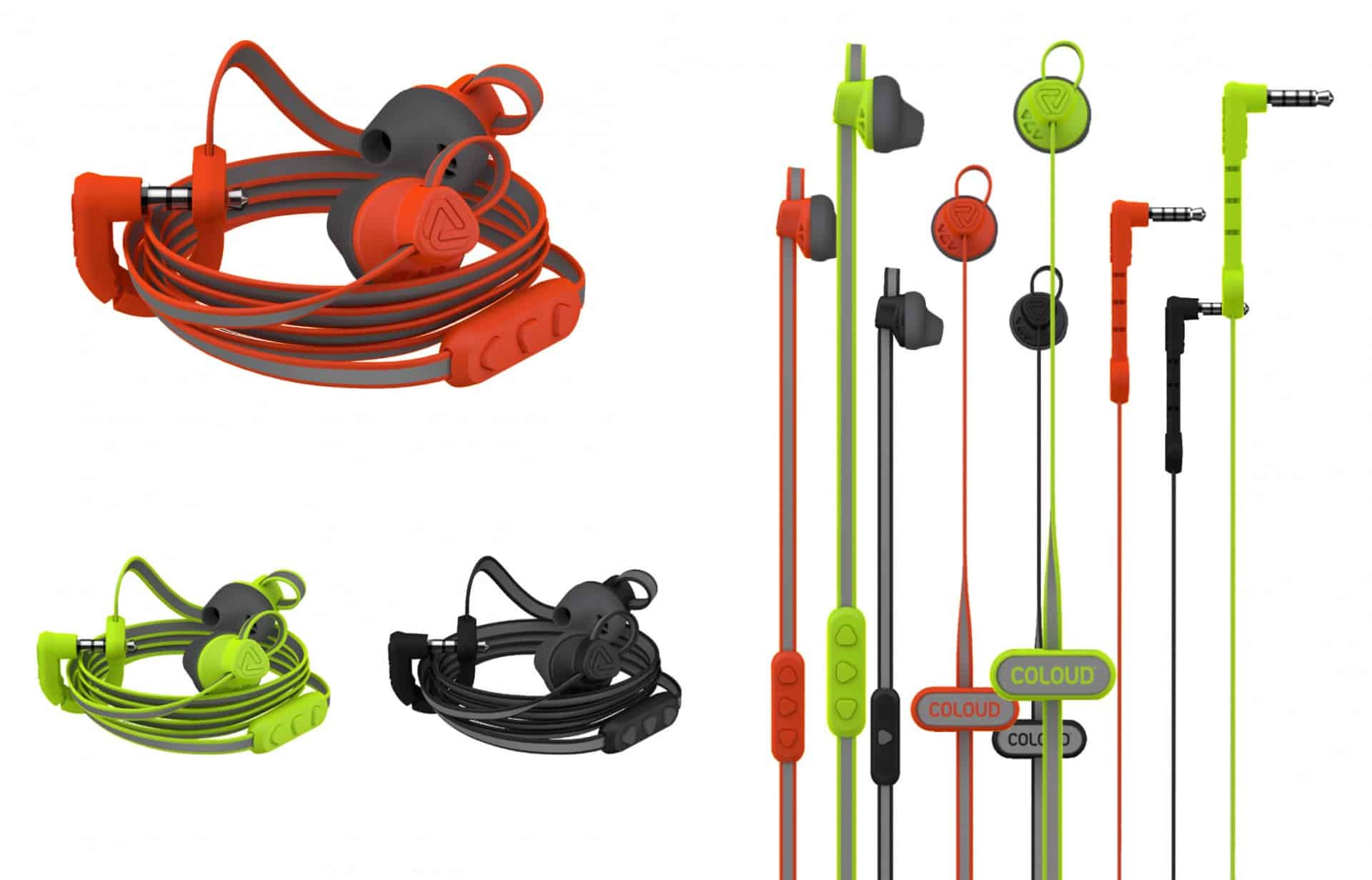 Coloud Announces New 'Snap' Earbuds With Reflective Cable And Cable Clip