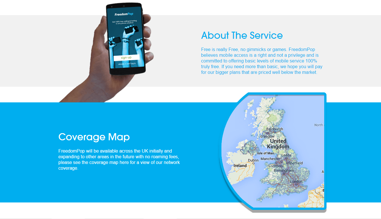 Freedom Pop Heads To The UK With Free LowUse Plan
