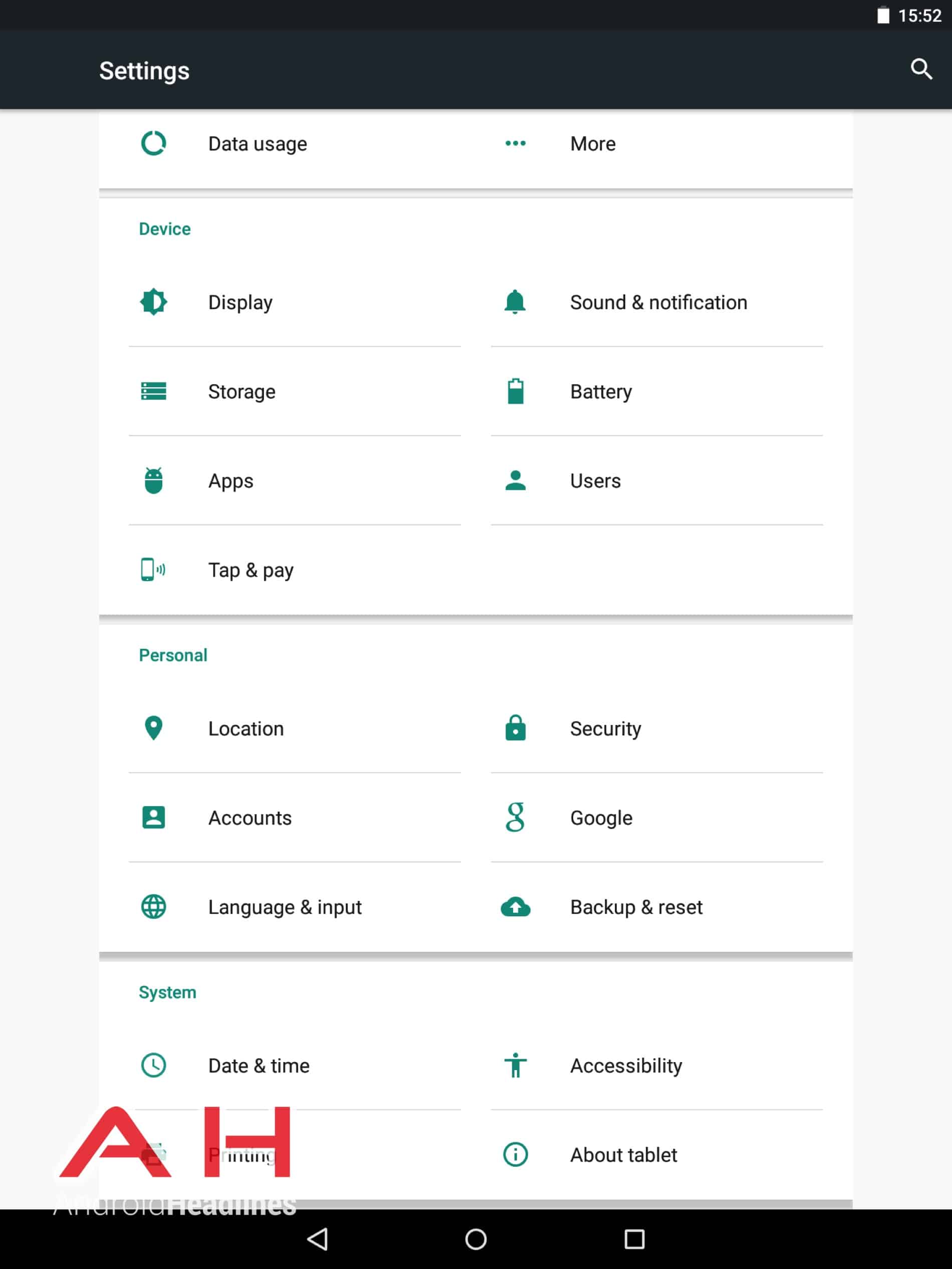 Android M Google Settings Now Accessible In System Settings
