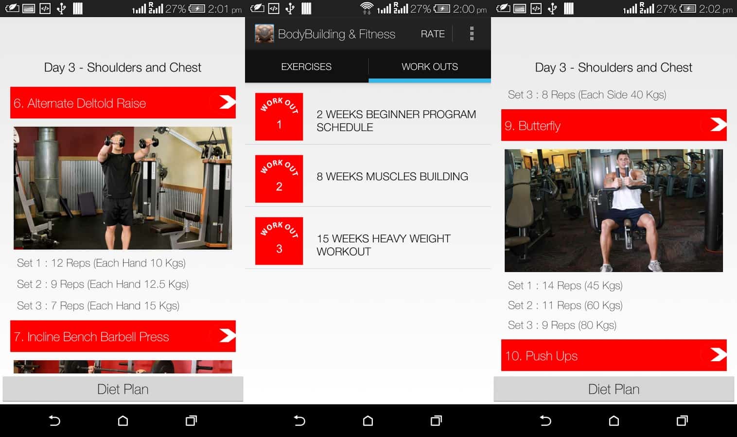 Featured Top 10 Weightlifting Apps For Android 6/5/15