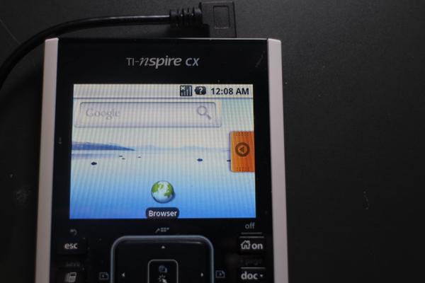 Android Ported Into TI Nspire CX Calculator