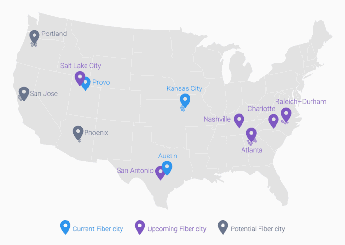 Google Fiber San Diego Map Google Fiber Sets Sights On Irvine, Louisville & San Diego