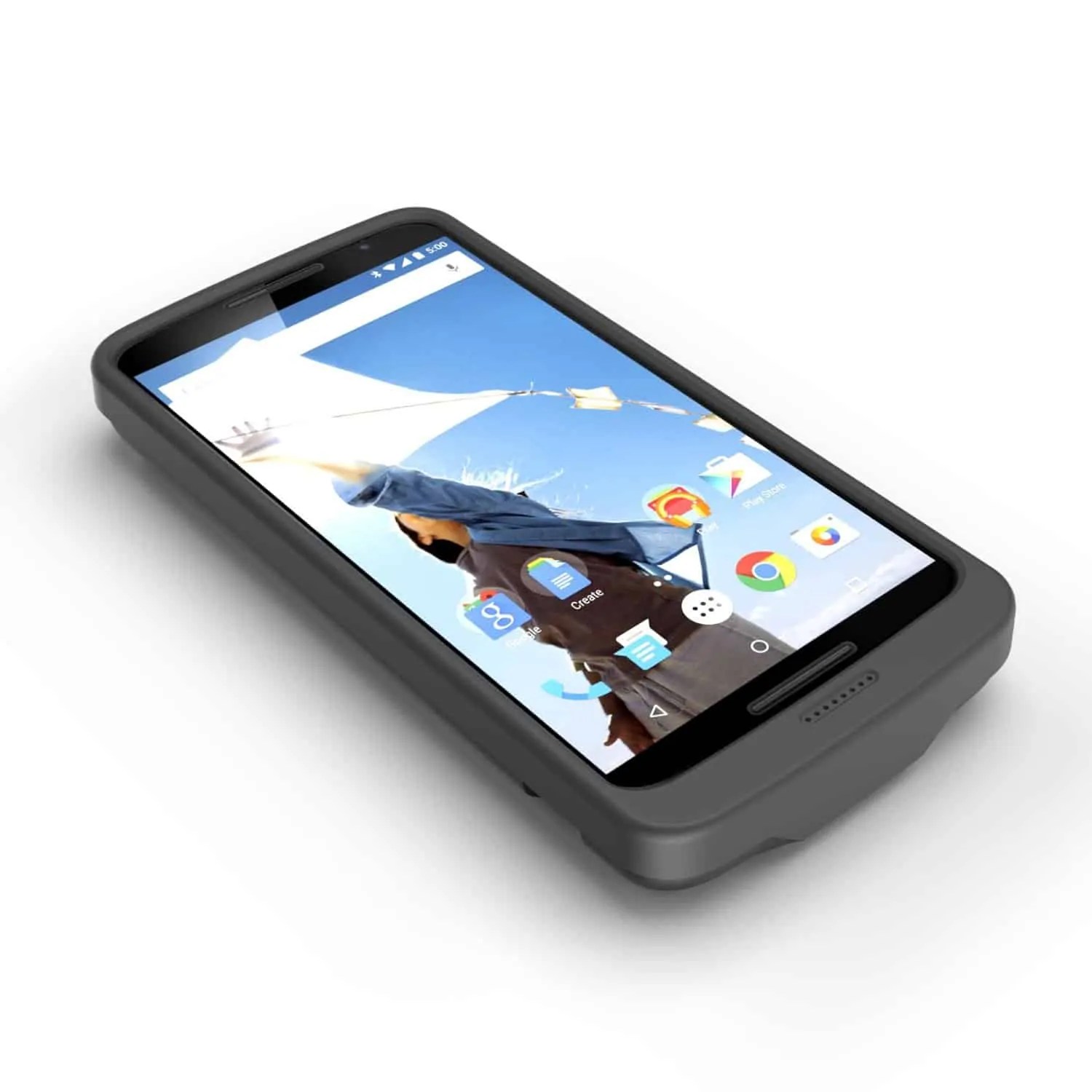 ZeroLemon Launch 3500mAh Soft Shell Battery Case for Nexus 6