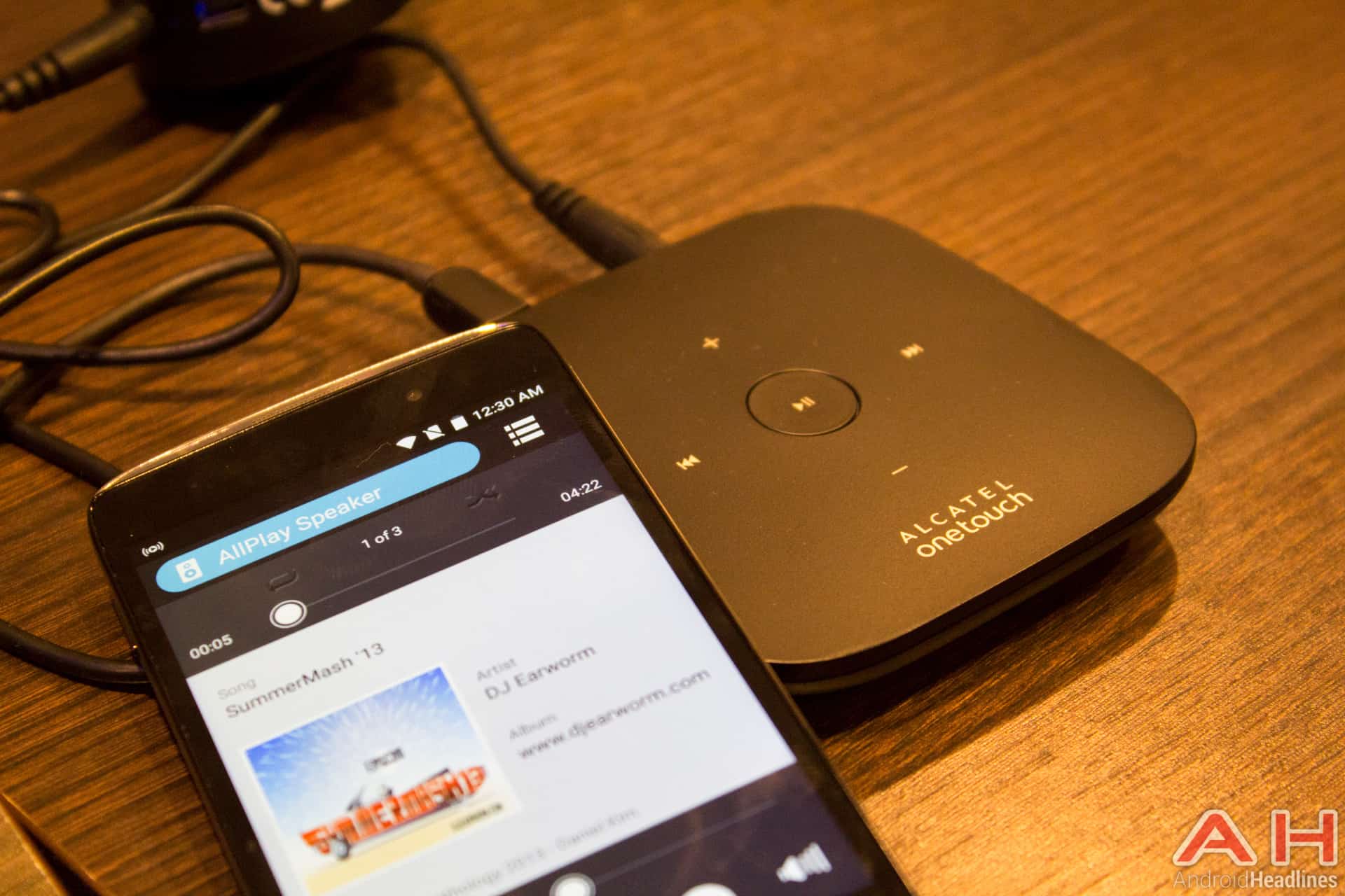 Alcatel Reveal 4G Car WiFi and WiFi Music Box