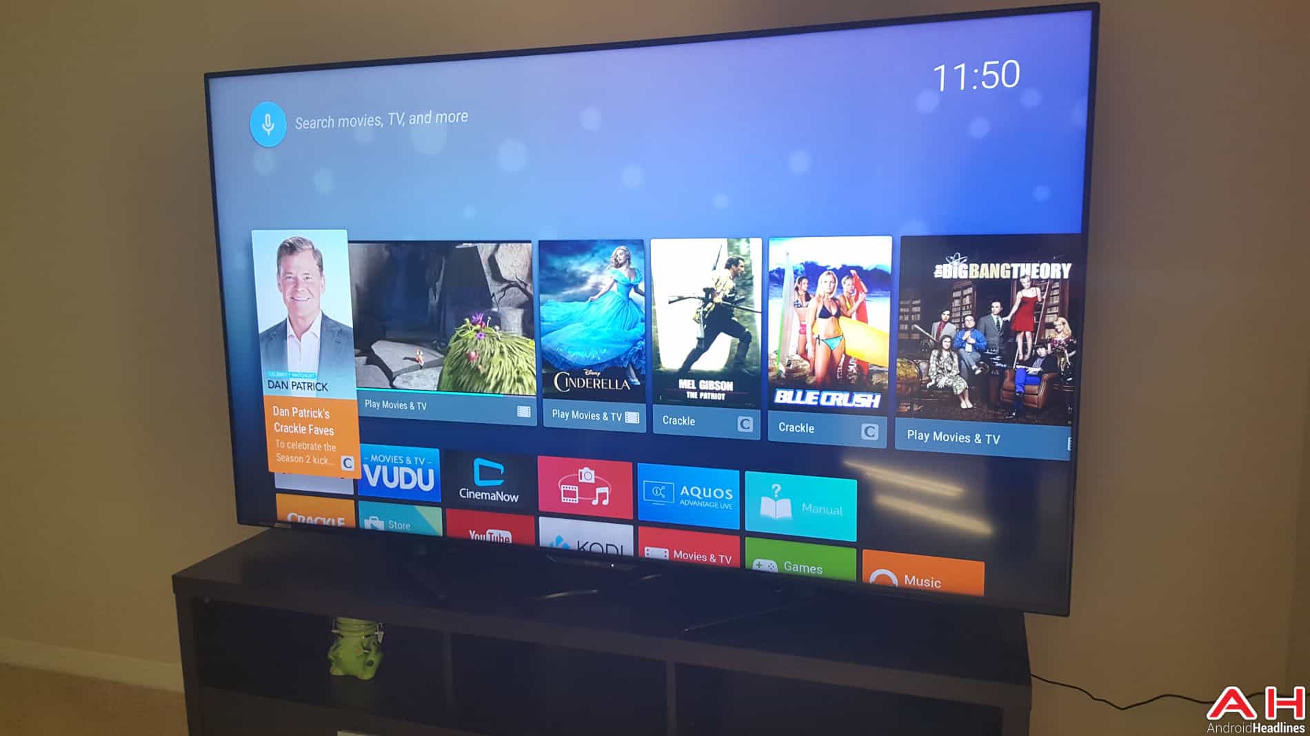 Android TV Early Thoughts On Sharp's BuiltIn Android TV